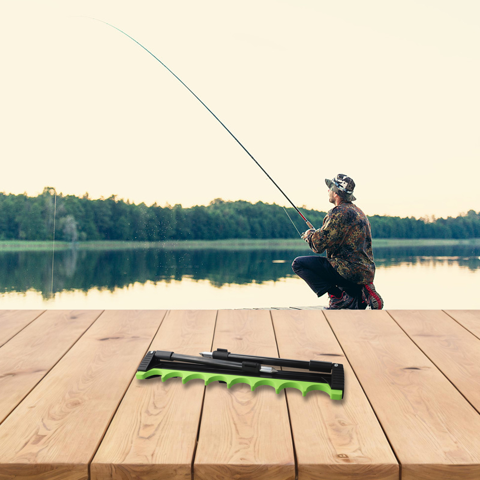 Suporte de Vara de Pesca Teles - Fishing Equipment Carp avaliação e preço