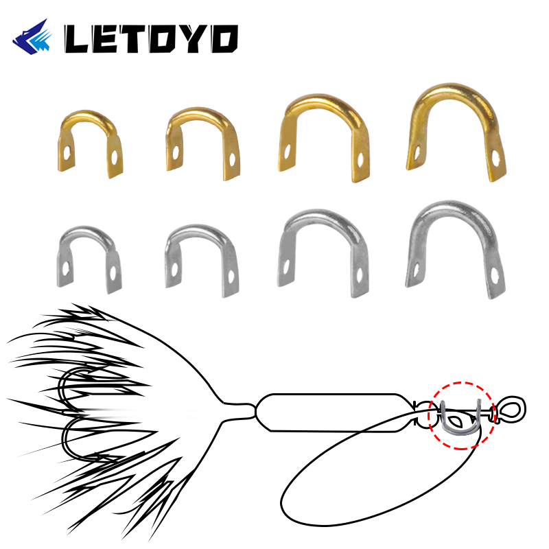 Letoyo 100 peças de presilhas  - Ice Fishing Tip Up avaliação e preço