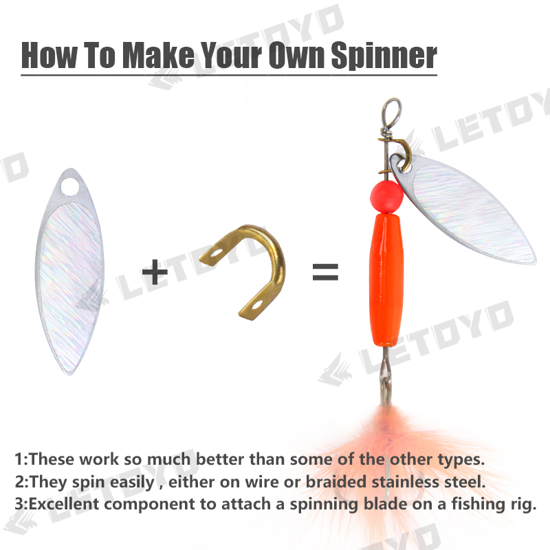 Letoyo 100 peças de presilhas  - Ice Fishing Tip Up avaliação e preço