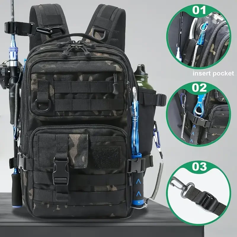Mochila de pesca à prova d'águ - Fishing Equipment Bag avaliação e preço