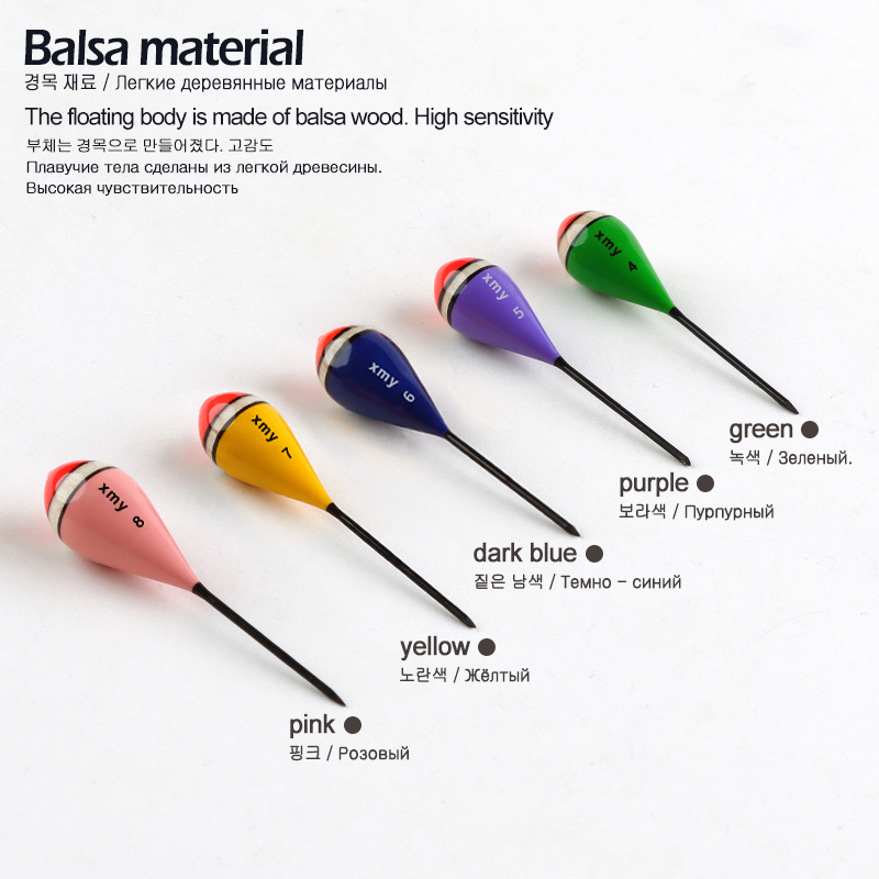 10 pçs flutuadores de madeira  - Fishing Equipment Bag avaliação e preço