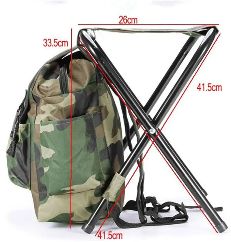 Cadeira de Pesca Dobrável em T - Fishing Equipment Bag avaliação e preço